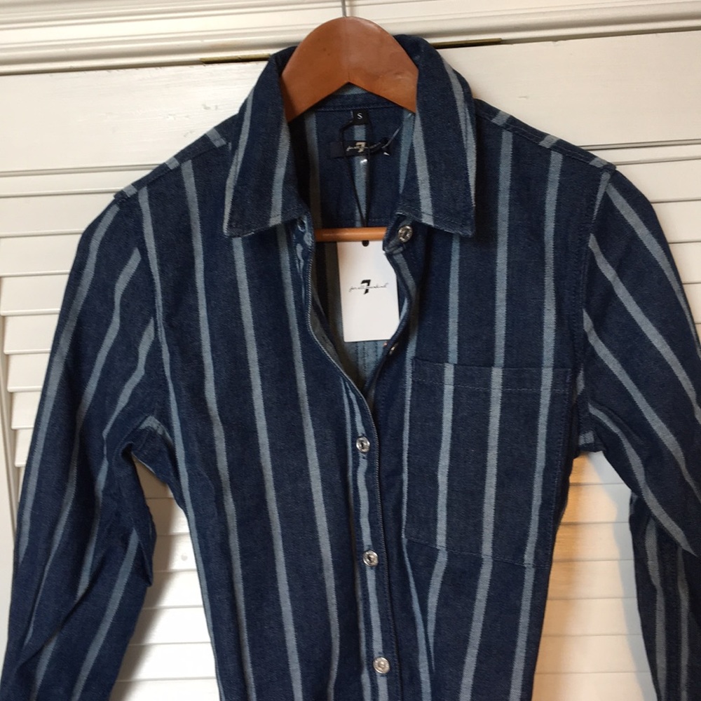 Brand new denim dress